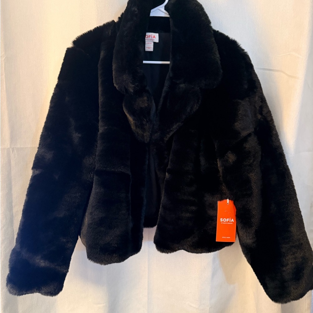 Sofia by Sofia Vergara Elegant Black Jacket NWT - image 1